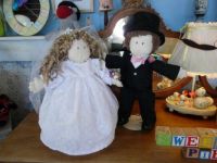 bride and groom dolls
