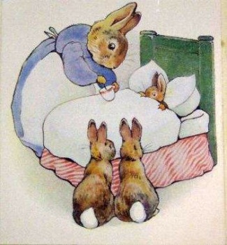 Solve Peter Rabbit, Mom taking care of her baby jigsaw puzzle online ...