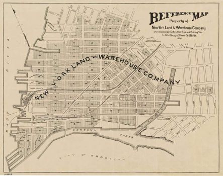 Long Island City Map (1900)