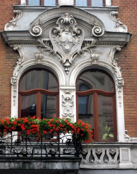 Baroque Window-Krakow,Poland