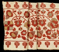 Fragment of a Shirt (detail) Ukrainian fourth quarter, 18th century