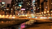 Abstract night lights