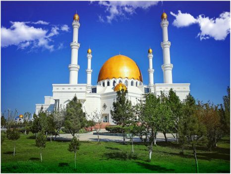 Turkmenistan Mosque Gurbanguly Hajji