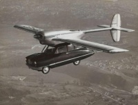  Convair model 118 flying car prototype, 1947.