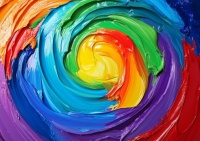 Rainbow Swirl