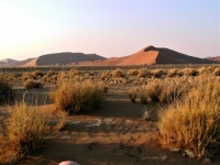 Early morning at Sossusvlei, Namibia