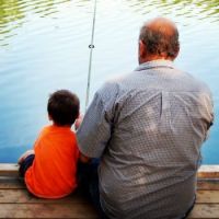 Fishing with Grandson