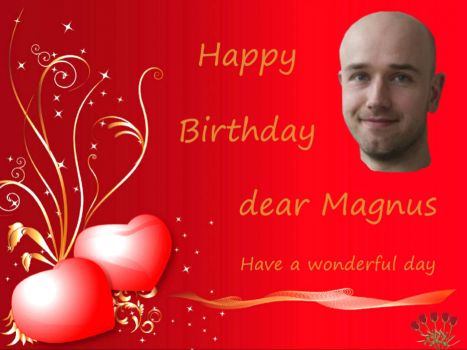 Happy Birthday dear Magnus (creator of Jigidi)