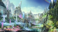 FFXIV: Art of an area in the Shadowbringers expansion