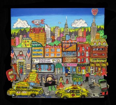 Solve Charles Fazzino Jigsaw Puzzle Online With 360 Pieces