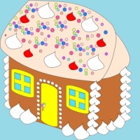 CA 1212 - Gingerbread and sugar house