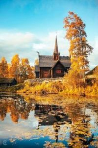 Church in Norway by the Water....