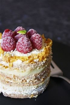 Vanilla White Chocolate Layer Cake - this is irene blogspot