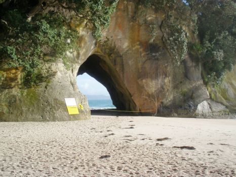 New Zealand-Cathedral Cove