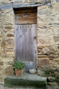 Wooden door