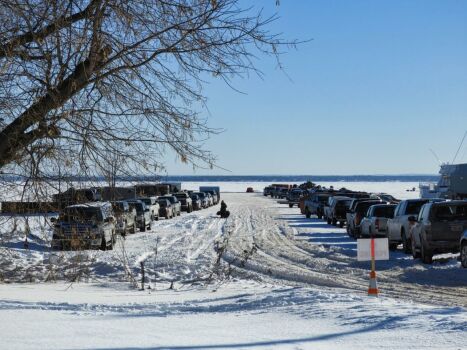 These people were all out on the Lake (Superior)