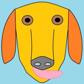 Wobblybear Creations 682 - (now FREE to own) - Dog with tongue out or is it bubble gum?