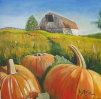 Pumpkin Harvest by Roberta Martin