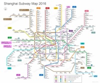 Shanghai Subway Map - less huge