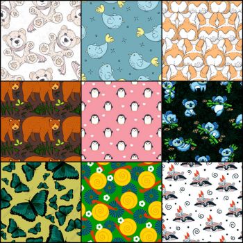 Solve Animal patterns 13 jigsaw puzzle online with 81 pieces