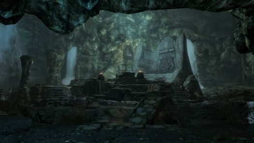 Solve Bleak Falls Barrow Sanctum jigsaw puzzle online with 40 pieces