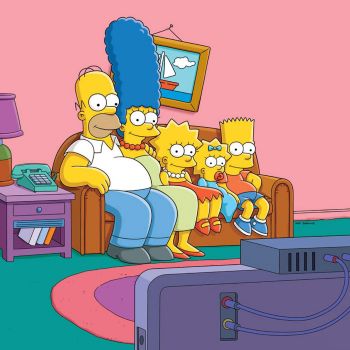 life size simpsons couch