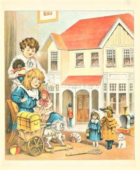 Themes Vintage ads - Dollies and Doll House