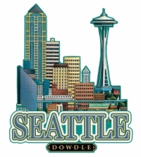 Seattle - Dowdle Travel Sticker