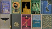 A Variety of  Vintage Book Cover's From Years Before Our Time (1820-1904)
