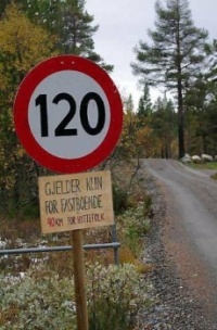Norwegien sign :-)