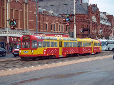 pieces tram coronation blackpool