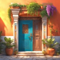 Mediterranean Door