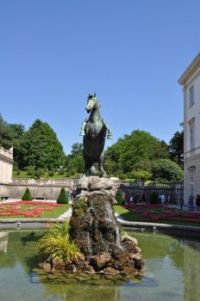 Mozart's Gardens, Salzburg, Austria