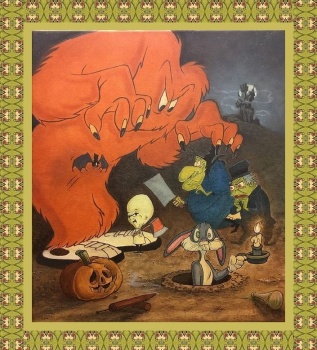 Solve Bugs Bunny The Monsters are Hare jigsaw puzzle online with 42 pieces