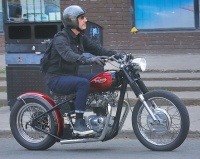 Bobbed Triumph