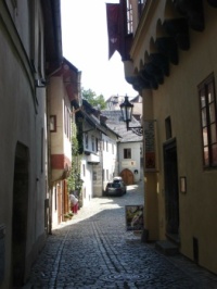 Cesky Krumlov street