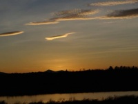 Sunset on Ausable Marsh