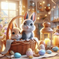 Adorable Easter bunnies