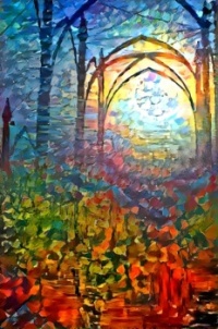 Stained glass dream small