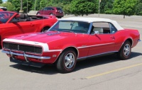 1968 Chevrolet Camaro Rally Sport convertible