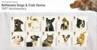 Part of the First Day stamp covers series 75 - (2010) Battersea Dogs & Cats Home (UK)
