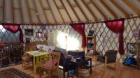 Cozy Yurt Interior