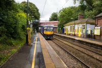 merseyrail city line 08-08-2017 Merseyrail 08-08-2017 Eccleston Park Station BR Class 319 376 visiting 03