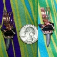 wirewrapped sharks tooth