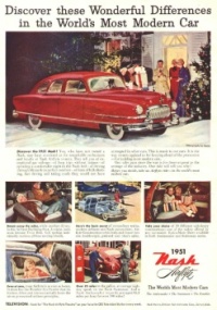 1951 Nash Airflyte ad