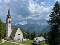 1000 year old mountain church