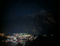 Se cierne la noche sobre Benasque