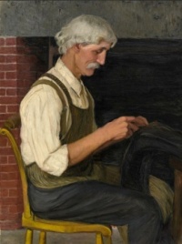 Lilla Cabot Perry (American, 1848–1933), Mr. Smith, the Cobbler