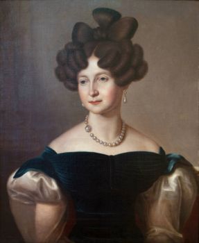 Anna Pavlovna, Grand-Duchess of Russia, by Jean-Baptiste Van der Hulst 1841