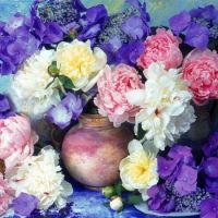 flowers and vase